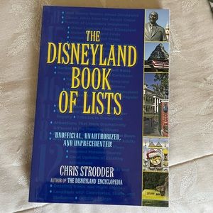 NEW "The
Disneyland Book of Lists" by Chris
Strodder